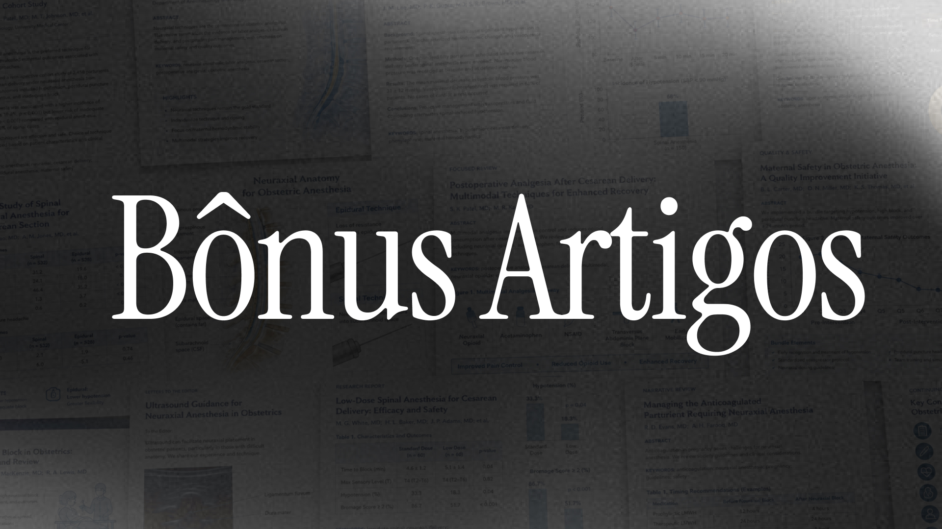 Bônus: artigos científicos selecionados
