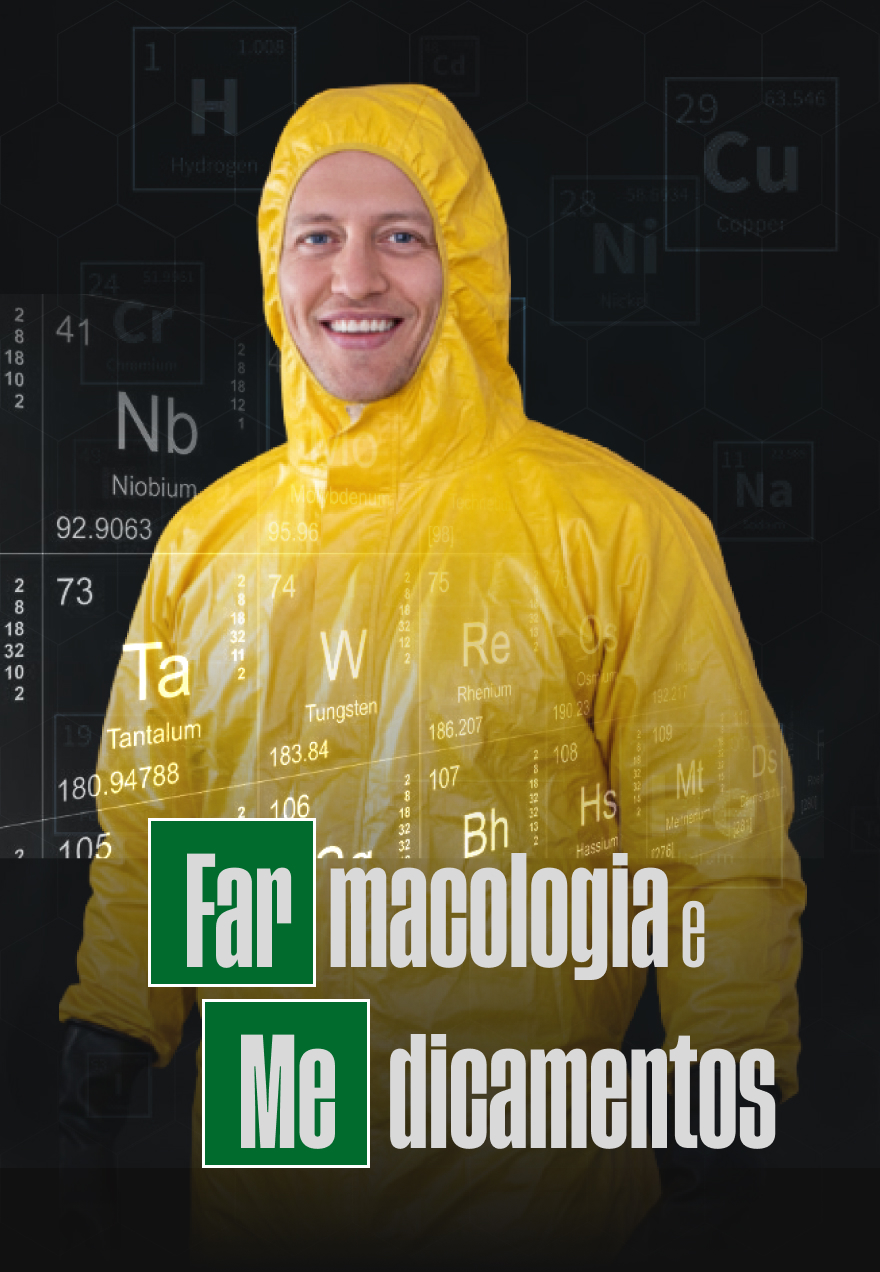 Capa da trilha Farmacologia e medicamentos